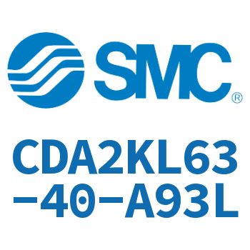 Axial pedestal type standard cylinder-CDA2KL63-40-A93L