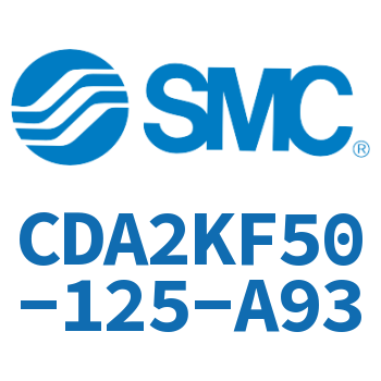 Rod side flanged standard cylinder-CDA2KF50-125-A93