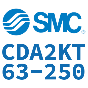 Middle trunnion type standard cylinder-CDA2KT63-250