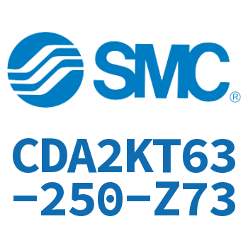 Middle trunnion type standard cylinder-CDA2KT63-250-Z73