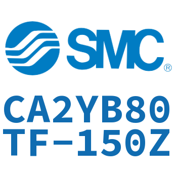 Smooth movement of the cylinder-CA2YB80TF-150Z