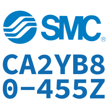 Smooth movement of the cylinder-CA2YB80-455Z