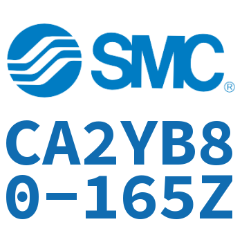 Smooth movement of the cylinder-CA2YB80-165Z