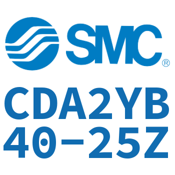 Smooth movement of the cylinder-CDA2YB40-25Z