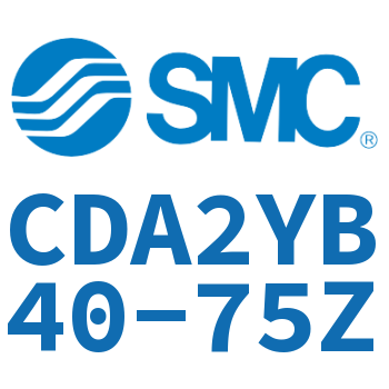 Smooth movement of the cylinder-CDA2YB40-75Z