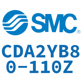 Smooth movement of the cylinder-CDA2YB80-110Z