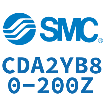 Smooth movement of the cylinder-CDA2YB80-200Z