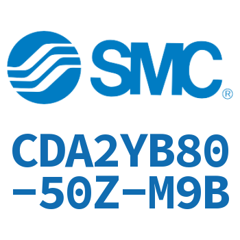 Smooth movement of the cylinder-CDA2YB80-50Z-M9B