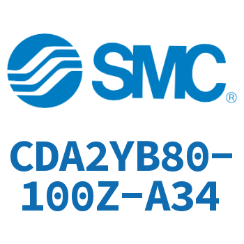 Smooth movement of the cylinder-CDA2YB80-100Z-A34