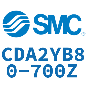 Smooth movement of the cylinder-CDA2YB80-700Z