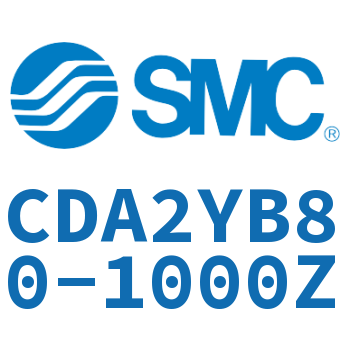 Smooth movement of the cylinder-CDA2YB80-1000Z