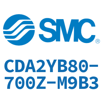 Smooth movement of the cylinder-CDA2YB80-700Z-M9B3