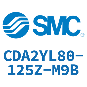 Axial pedestal type smooth motion cylinder-CDA2YL80-125Z-M9B