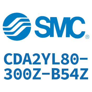 Axial pedestal type smooth motion cylinder-CDA2YL80-300Z-B54Z