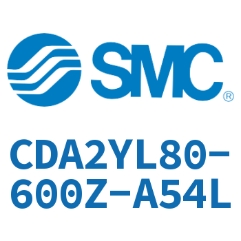 Axial pedestal type smooth motion cylinder-CDA2YL80-600Z-A54L