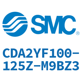 Rod side flanged smooth motion cylinder-CDA2YF100-125Z-M9BZ3