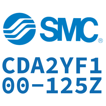 Rod side flanged smooth motion cylinder-CDA2YF100-125Z