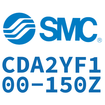 Rod side flanged smooth motion cylinder CDA2YF100-150Z