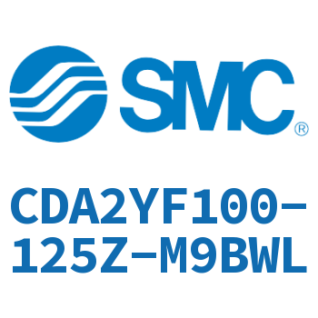 Rod side flanged smooth motion cylinder-CDA2YF100-125Z-M9BWL