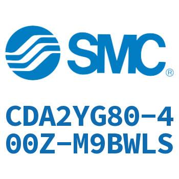 Rod-less side flange type stationary motion cylinder-CDA2YG80-400Z-M9BWLS