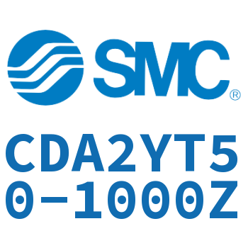 Middle trunnion type smooth motion cylinder-CDA2YT50-1000Z