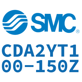 Middle trunnion type smooth motion cylinder-CDA2YT100-150Z