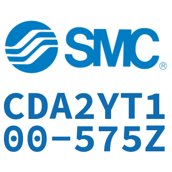 Middle trunnion type smooth motion cylinder-CDA2YT100-575Z