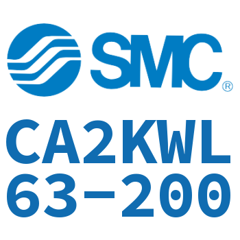 Axial pedestal type standard cylinder-CA2KWL63-200