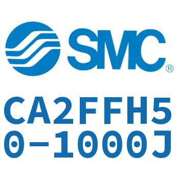 Rod side flanged standard cylinder-CA2FFH50-1000J