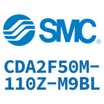 Rod side flanged standard cylinder CDA2F50M-110Z-M9BL