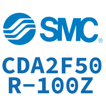 Rod side flanged standard cylinder-CDA2F50R-100Z