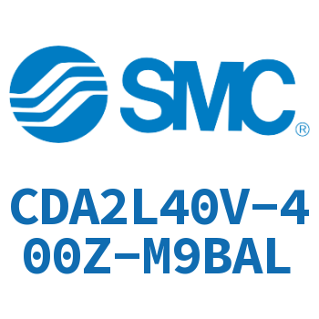 Axial pedestal type standard cylinder-CDA2L40V-400Z-M9BAL