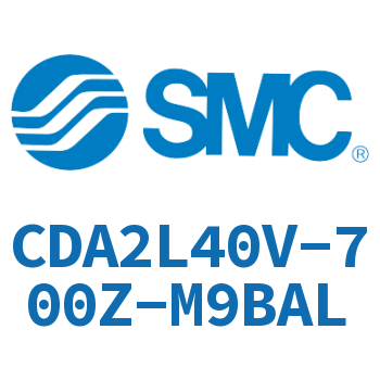 Axial pedestal type standard cylinder-CDA2L40V-700Z-M9BAL