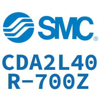 Axial pedestal type standard cylinder-CDA2L40R-700Z