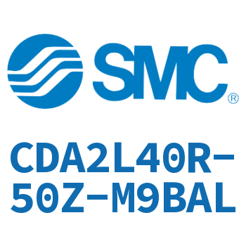 Axial pedestal type standard cylinder-CDA2L40R-50Z-M9BAL