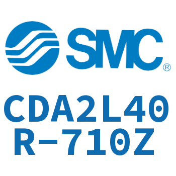 Axial pedestal type standard cylinder-CDA2L40R-710Z