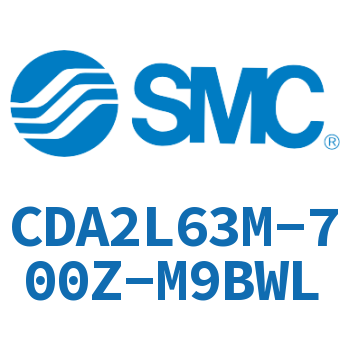 Axial pedestal type standard cylinder-CDA2L63M-700Z-M9BWL