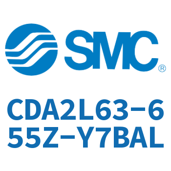 Axial pedestal type standard cylinder-CDA2L63-655Z-Y7BAL