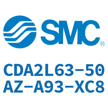 Axial pedestal type standard cylinder-CDA2L63-50AZ-A93-XC8