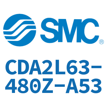 Axial pedestal type standard cylinder-CDA2L63-480Z-A53