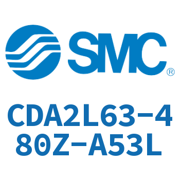 Axial pedestal type standard cylinder-CDA2L63-480Z-A53L