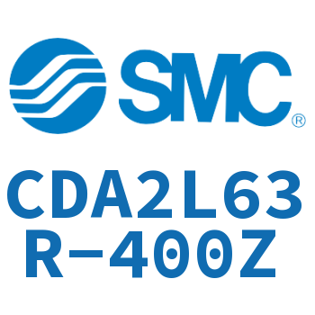 Axial pedestal type standard cylinder-CDA2L63R-400Z