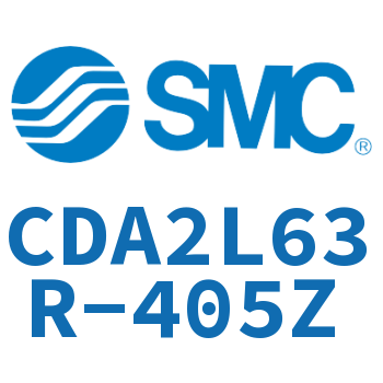 Axial pedestal type standard cylinder-CDA2L63R-405Z