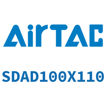 Double outlet thin cylinder-SDAD100X110