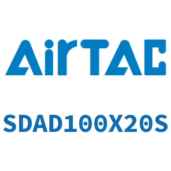 Double outlet thin cylinder-SDAD100X20S