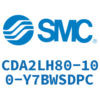 Axial pedestal type standard cylinder-CDA2LH80-100-Y7BWSDPC