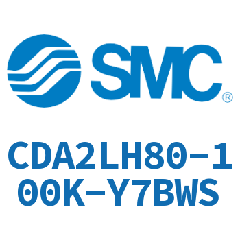 Axial pedestal type standard cylinder-CDA2LH80-100K-Y7BWS