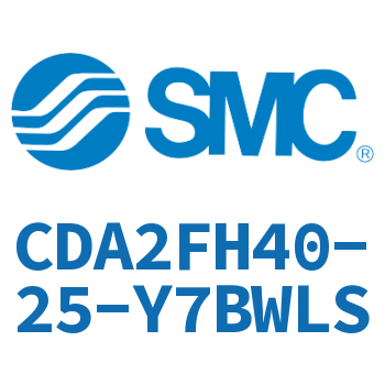 Rod side flanged standard cylinder-CDA2FH40-25-Y7BWLS