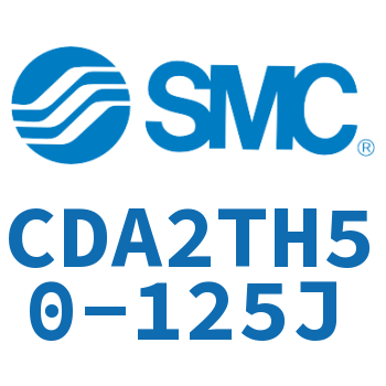 Middle trunnion type standard cylinder-CDA2TH50-125J