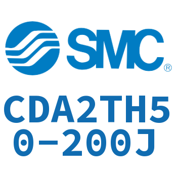 Middle trunnion type standard cylinder-CDA2TH50-200J